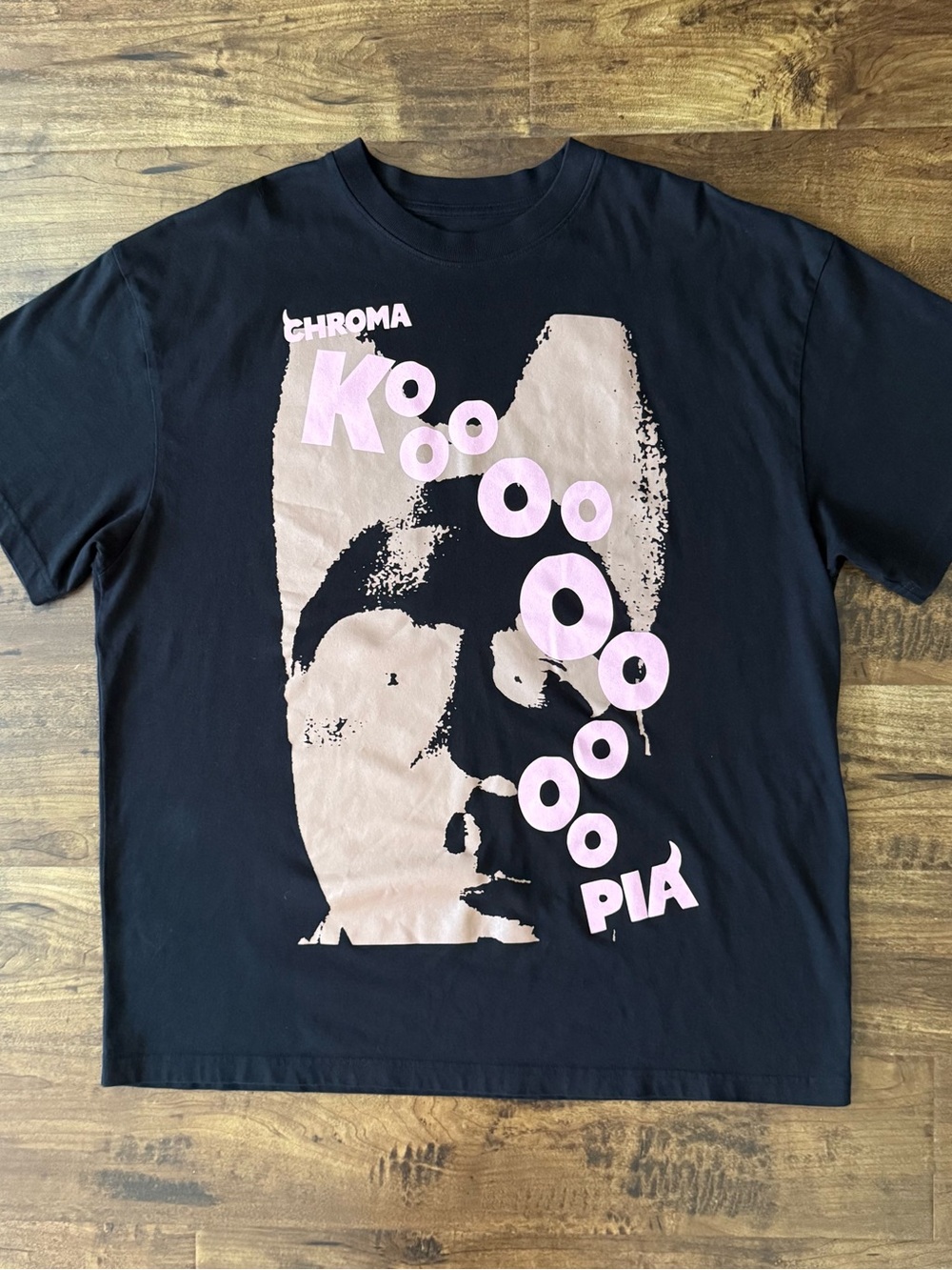 GOLF Chromakopia Tyler The Creator Merch T-Shirt Mens Large Black and Pink